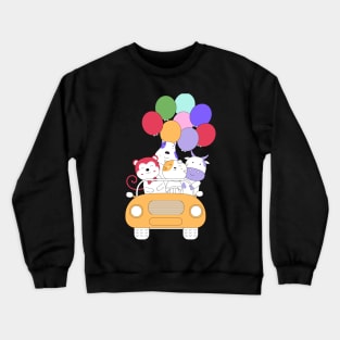 Cute Animals Crewneck Sweatshirt